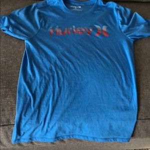 Blue and Red Hurley tee